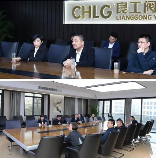 溫州市科技局領導一行蒞臨良工閥門集團調研指導工作