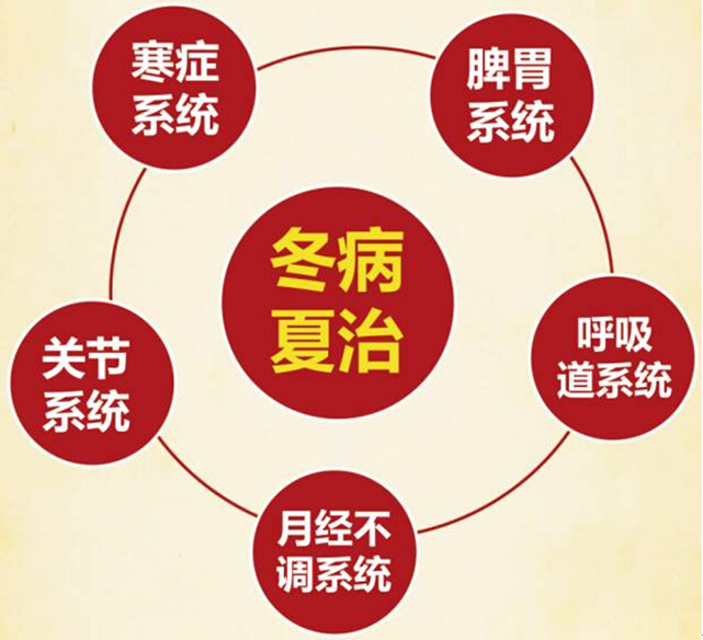 內(nèi)外同調(diào)五大系統(tǒng)——健來福冬病夏治調(diào)理月火爆報(bào)名中！